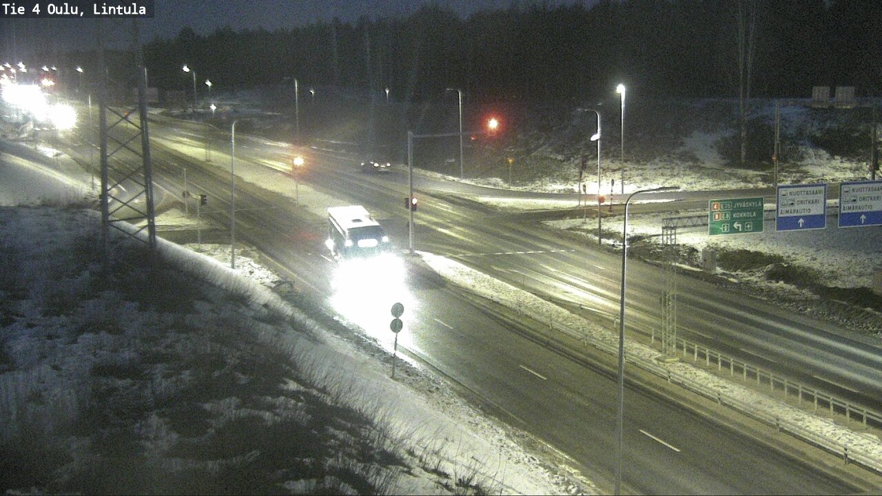 Kelikamerat Kuva Tie 4 Oulu, Lintula, Oulu, Pohjois-Pohjanmaa