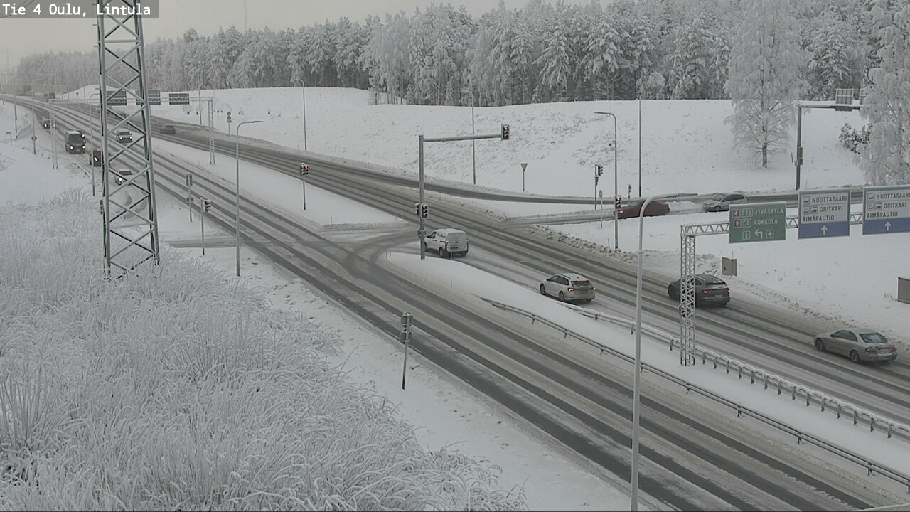 Kelikamerat Kuva Tie 4 Oulu, Lintula, Oulu, Pohjois-Pohjanmaa