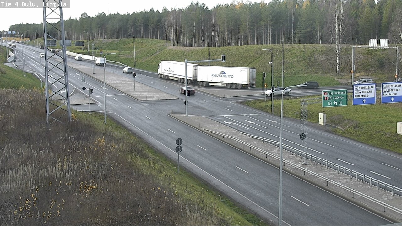 Kelikamerat Kuva Tie 4 Oulu, Lintula, Oulu, Pohjois-Pohjanmaa