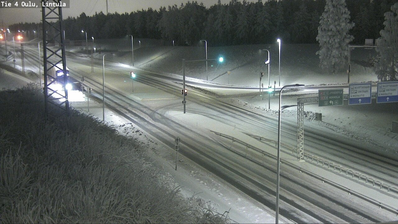 Kelikamerat Kuva Tie 4 Oulu, Lintula, Oulu, Pohjois-Pohjanmaa