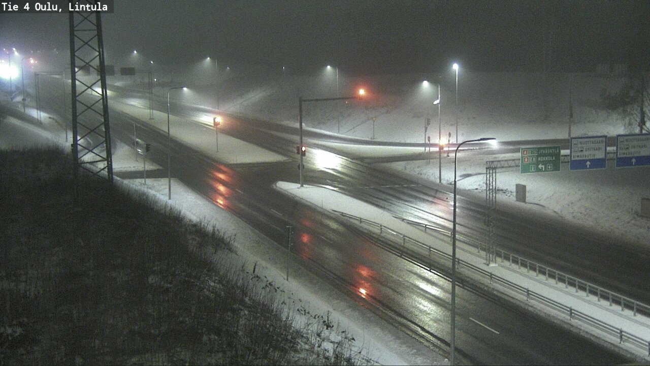 Kelikamerat Kuva Tie 4 Oulu, Lintula, Oulu, Pohjois-Pohjanmaa