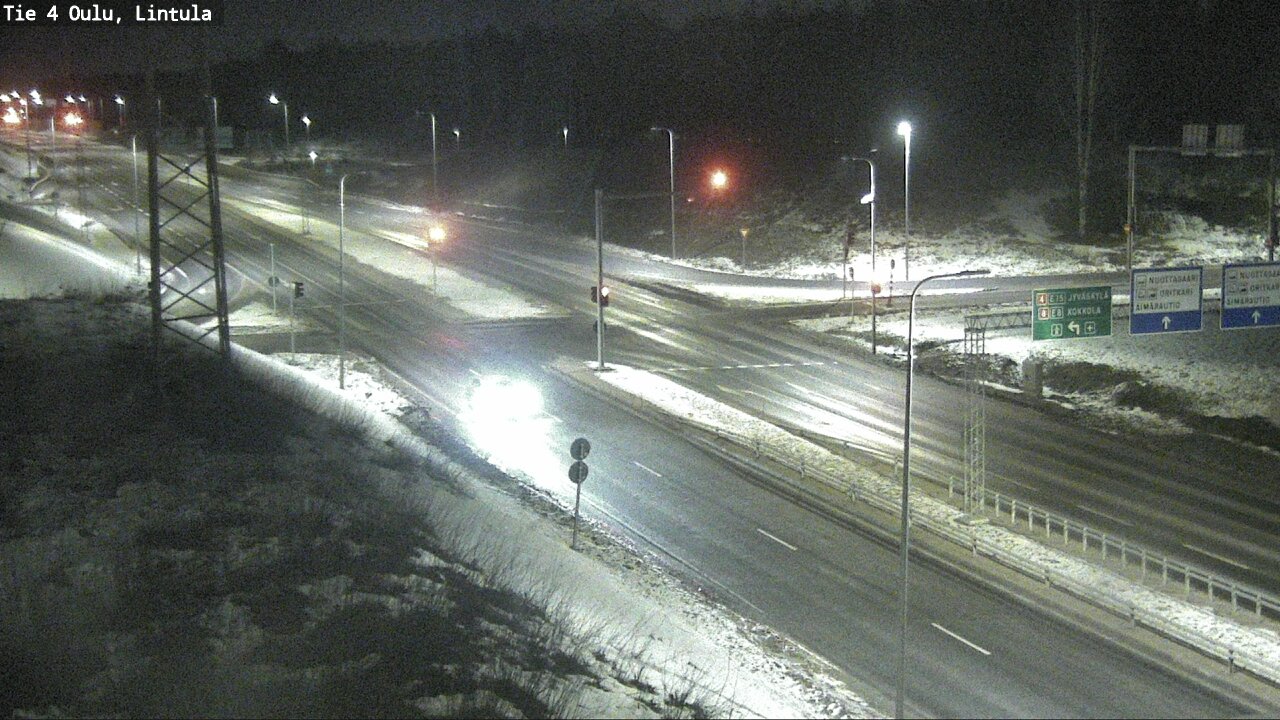 Kelikamerat Kuva Tie 4 Oulu, Lintula, Oulu, Pohjois-Pohjanmaa