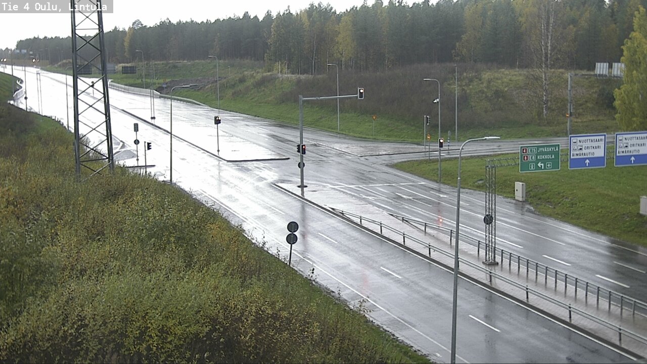 Weather Camera Image Road 4 Oulu, Lintula, Oulu, Pohjois-Pohjanmaa