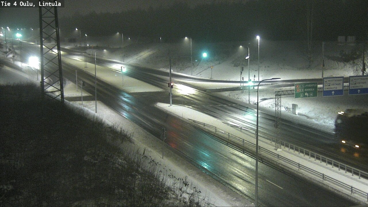 Kelikamerat Kuva Tie 4 Oulu, Lintula, Oulu, Pohjois-Pohjanmaa
