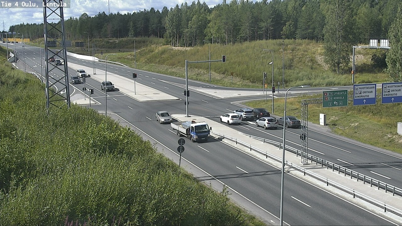 Kelikamerat Kuva Tie 4 Oulu, Lintula, Oulu, Pohjois-Pohjanmaa