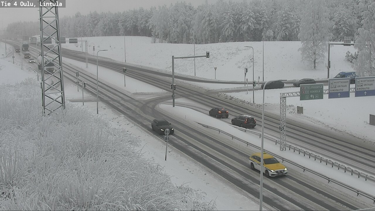 Kelikamerat Kuva Tie 4 Oulu, Lintula, Oulu, Pohjois-Pohjanmaa