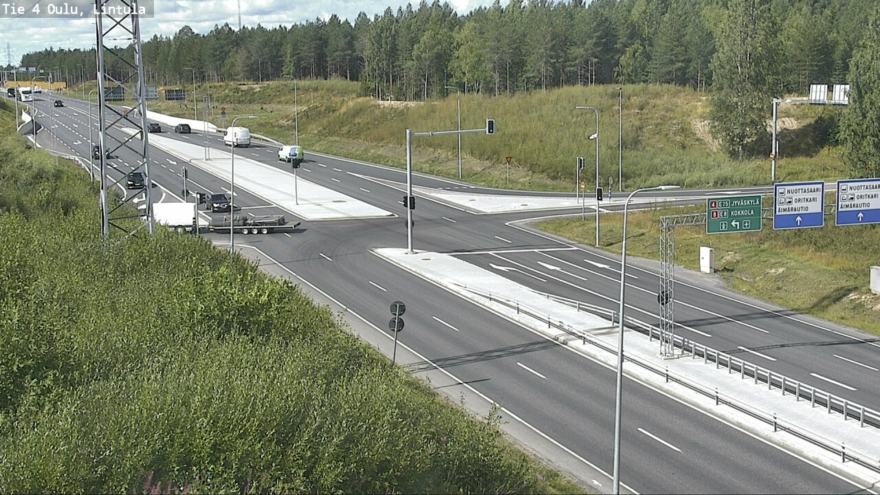 Kelikamerat Kuva Tie 4 Oulu, Lintula, Oulu, Pohjois-Pohjanmaa