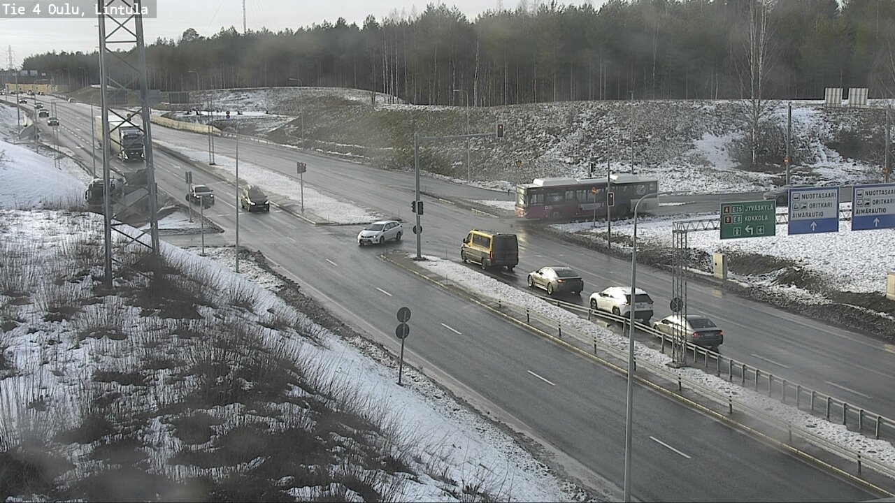 Kelikamerat Kuva Tie 4 Oulu, Lintula, Oulu, Pohjois-Pohjanmaa