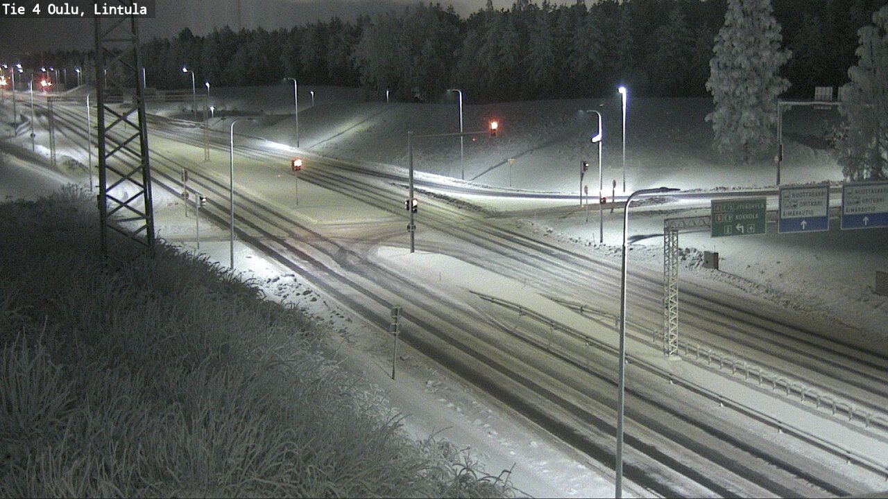 Kelikamerat Kuva Tie 4 Oulu, Lintula, Oulu, Pohjois-Pohjanmaa