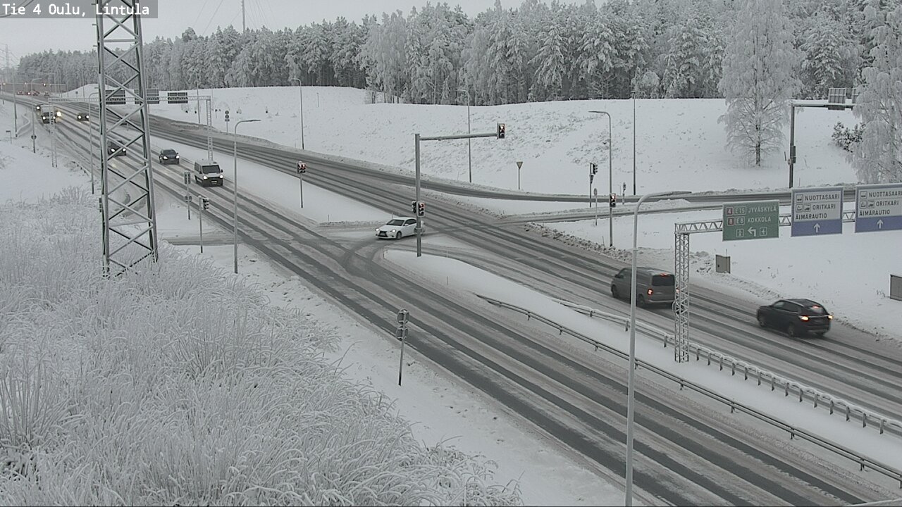 Kelikamerat Kuva Tie 4 Oulu, Lintula, Oulu, Pohjois-Pohjanmaa