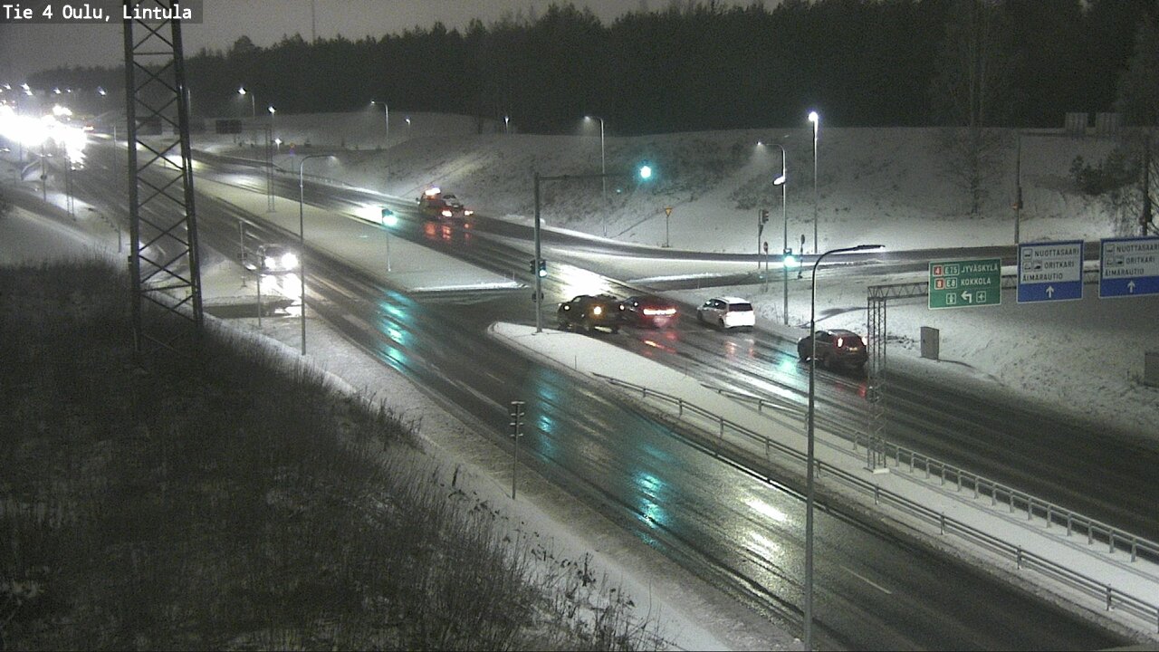 Kelikamerat Kuva Tie 4 Oulu, Lintula, Oulu, Pohjois-Pohjanmaa