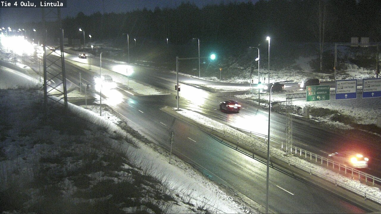 Kelikamerat Kuva Tie 4 Oulu, Lintula, Oulu, Pohjois-Pohjanmaa