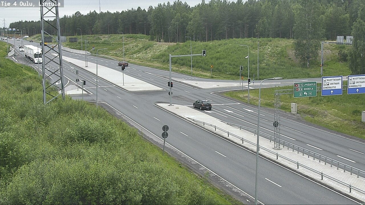 Kelikamerat Kuva Tie 4 Oulu, Lintula, Oulu, Pohjois-Pohjanmaa