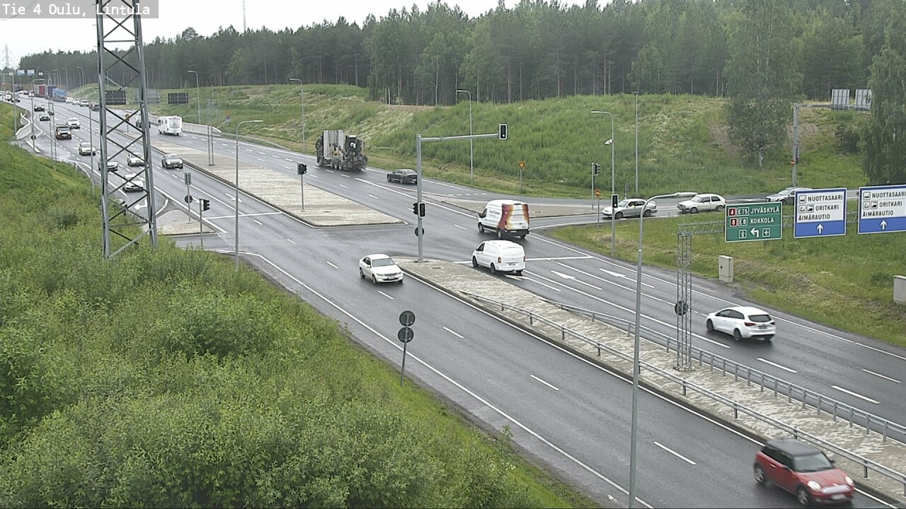 Kelikamerat Kuva Tie 4 Oulu, Lintula, Oulu, Pohjois-Pohjanmaa