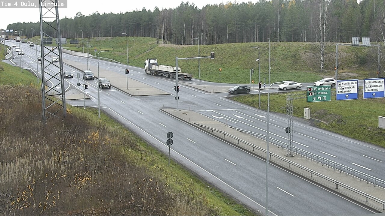 Kelikamerat Kuva Tie 4 Oulu, Lintula, Oulu, Pohjois-Pohjanmaa