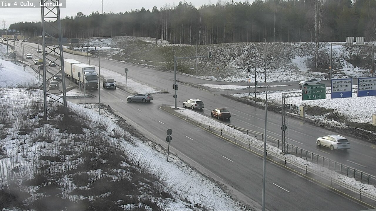 Kelikamerat Kuva Tie 4 Oulu, Lintula, Oulu, Pohjois-Pohjanmaa