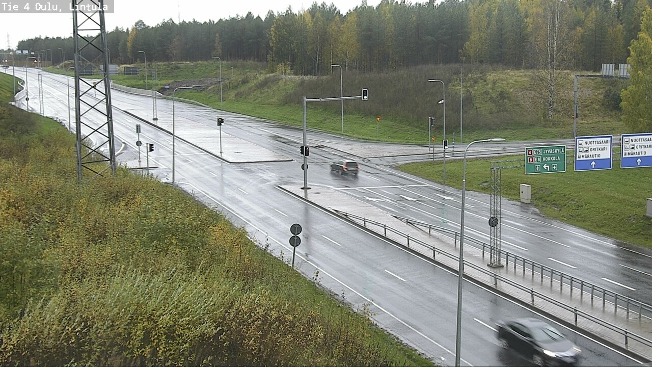 Weather Camera Image Road 4 Oulu, Lintula, Oulu, Pohjois-Pohjanmaa