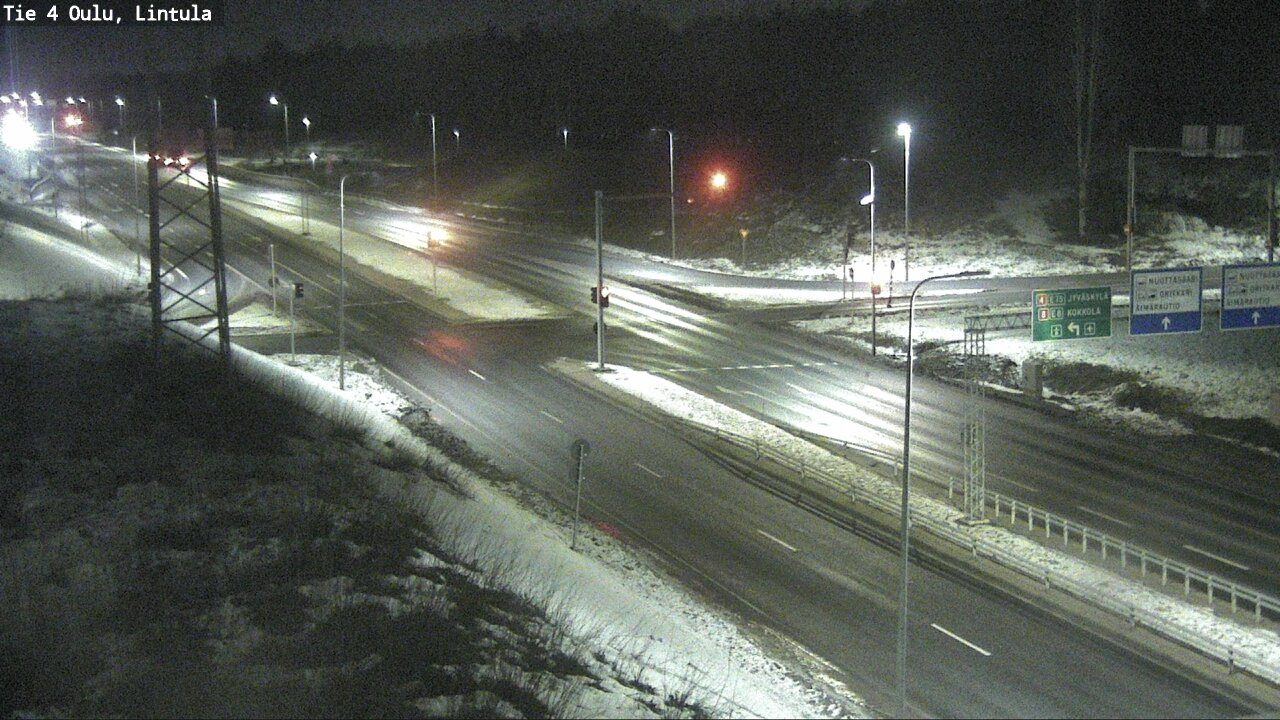 Kelikamerat Kuva Tie 4 Oulu, Lintula, Oulu, Pohjois-Pohjanmaa