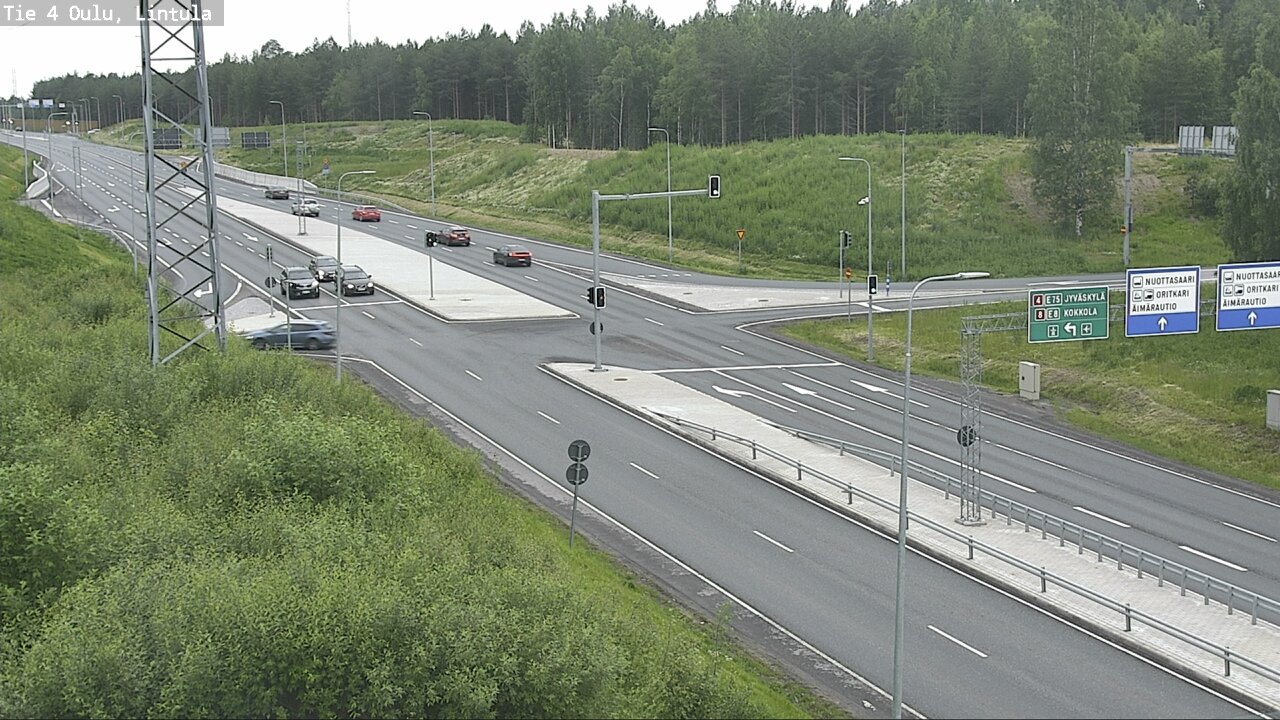 Kelikamerat Kuva Tie 4 Oulu, Lintula, Oulu, Pohjois-Pohjanmaa