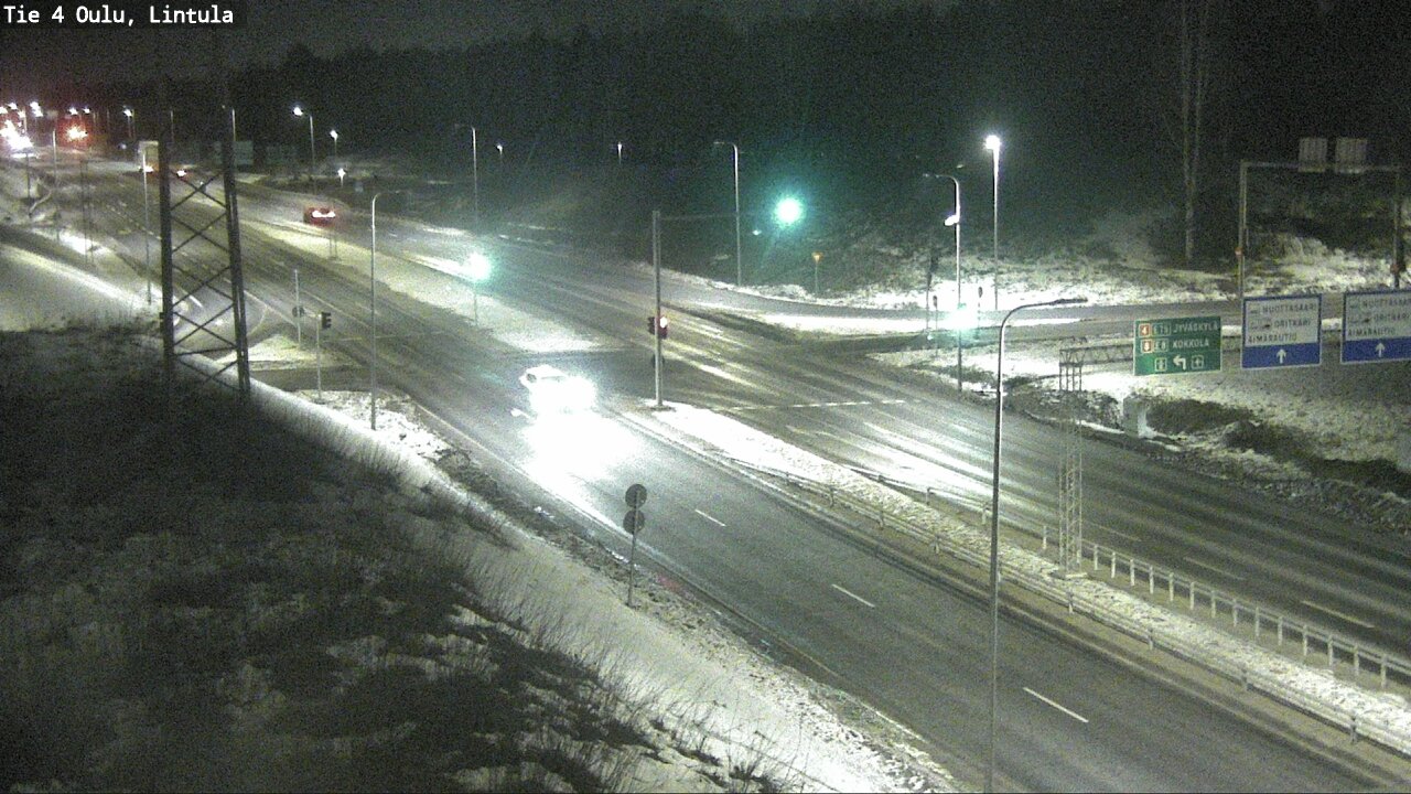 Kelikamerat Kuva Tie 4 Oulu, Lintula, Oulu, Pohjois-Pohjanmaa