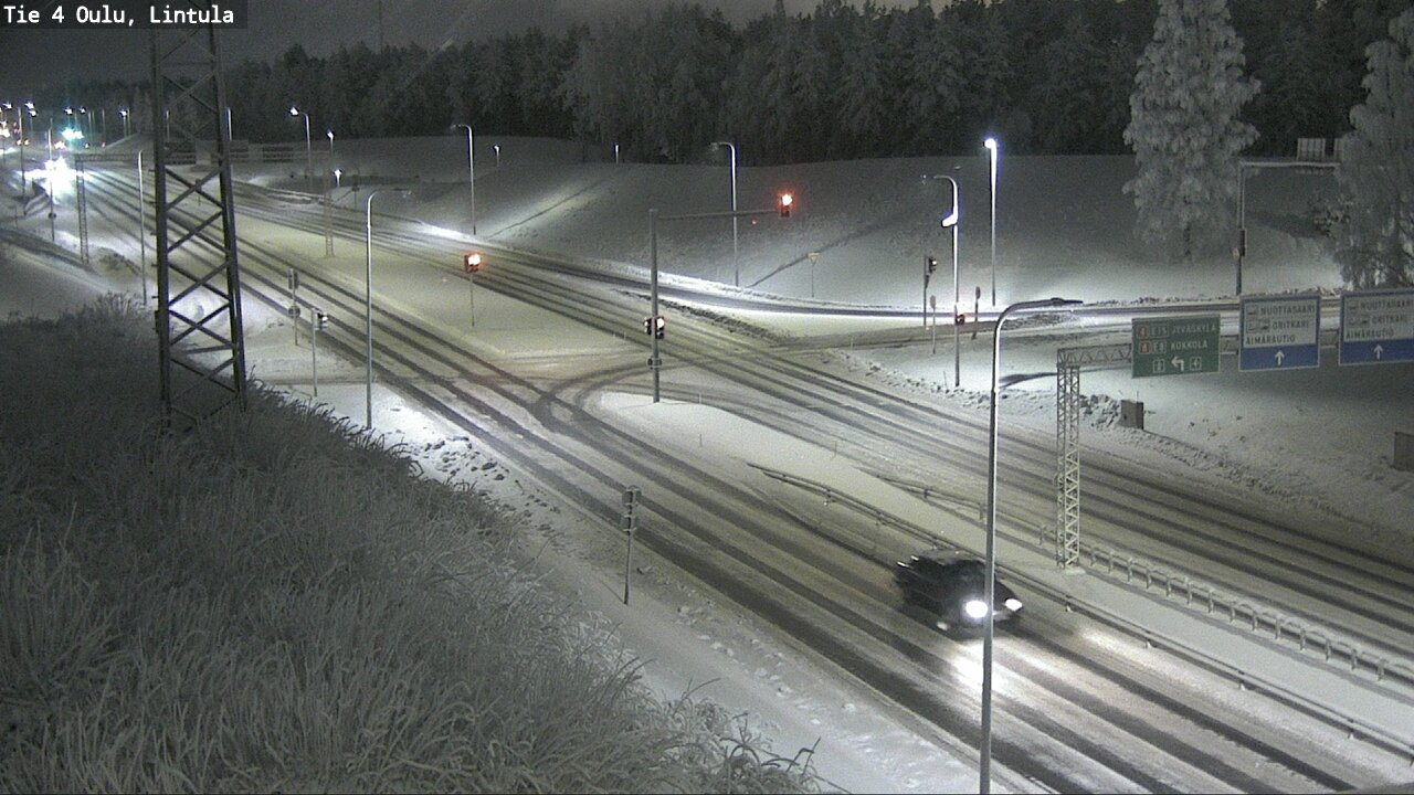 Kelikamerat Kuva Tie 4 Oulu, Lintula, Oulu, Pohjois-Pohjanmaa