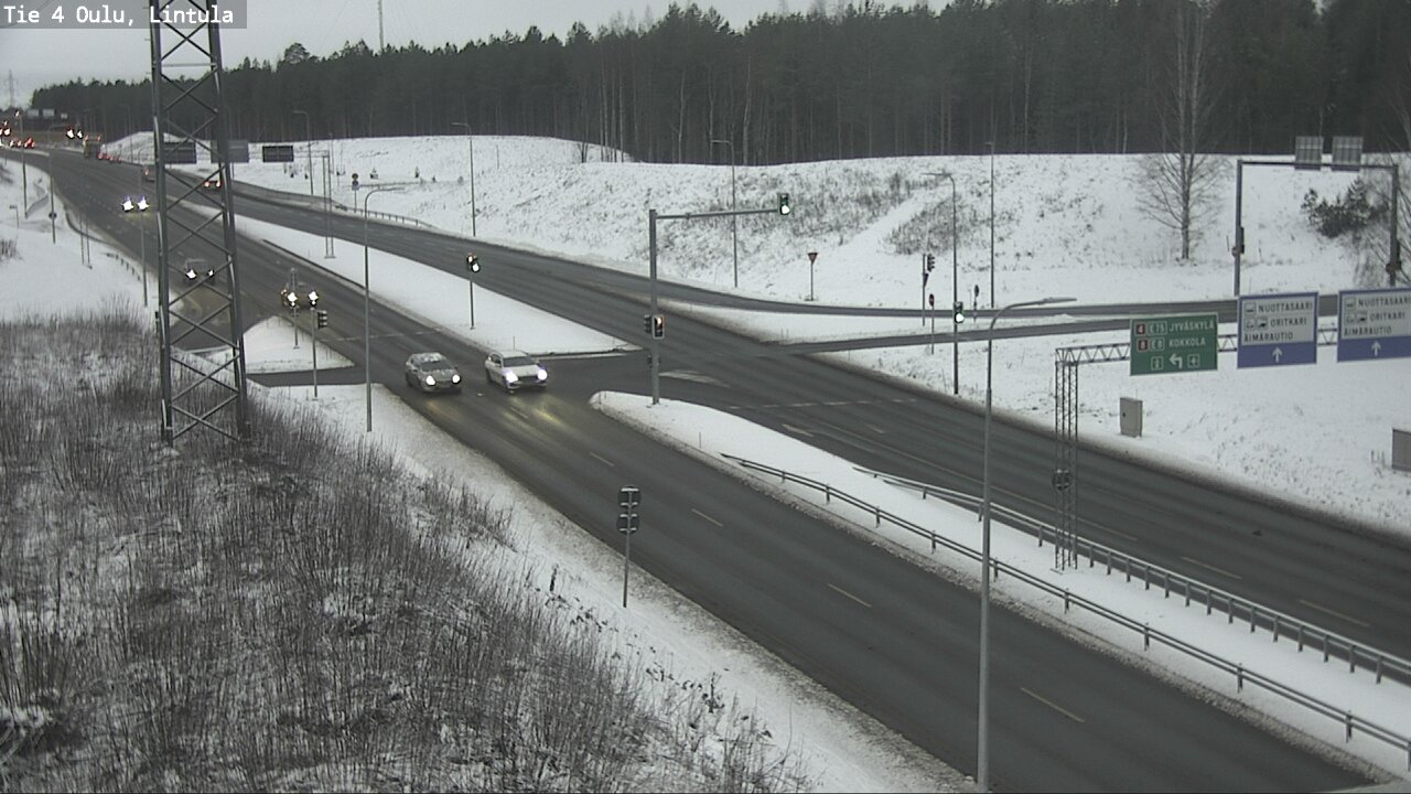 Kelikamerat Kuva Tie 4 Oulu, Lintula, Oulu, Pohjois-Pohjanmaa