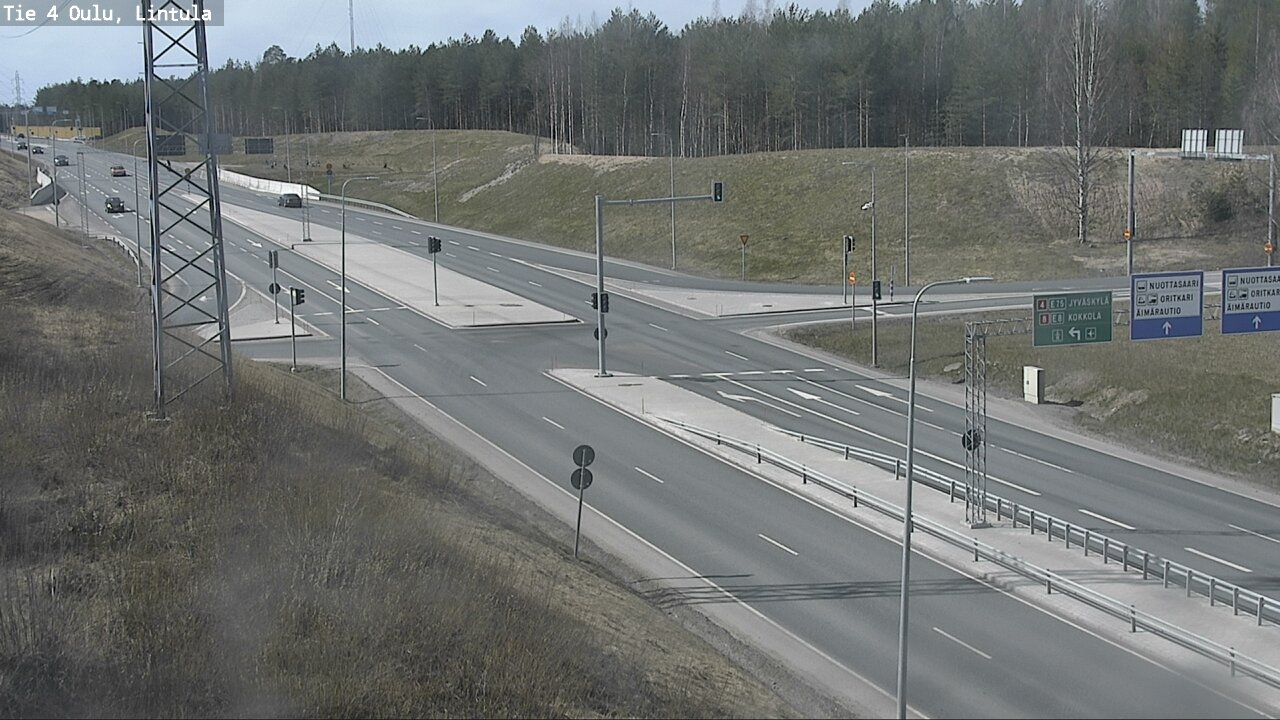 Kelikamerat Kuva Tie 4 Oulu, Lintula, Oulu, Pohjois-Pohjanmaa