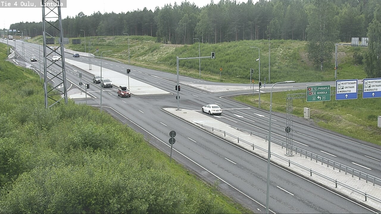 Kelikamerat Kuva Tie 4 Oulu, Lintula, Oulu, Pohjois-Pohjanmaa