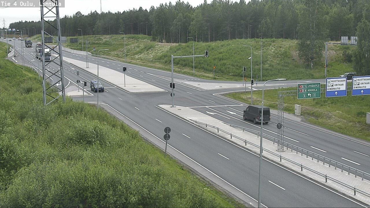 Kelikamerat Kuva Tie 4 Oulu, Lintula, Oulu, Pohjois-Pohjanmaa