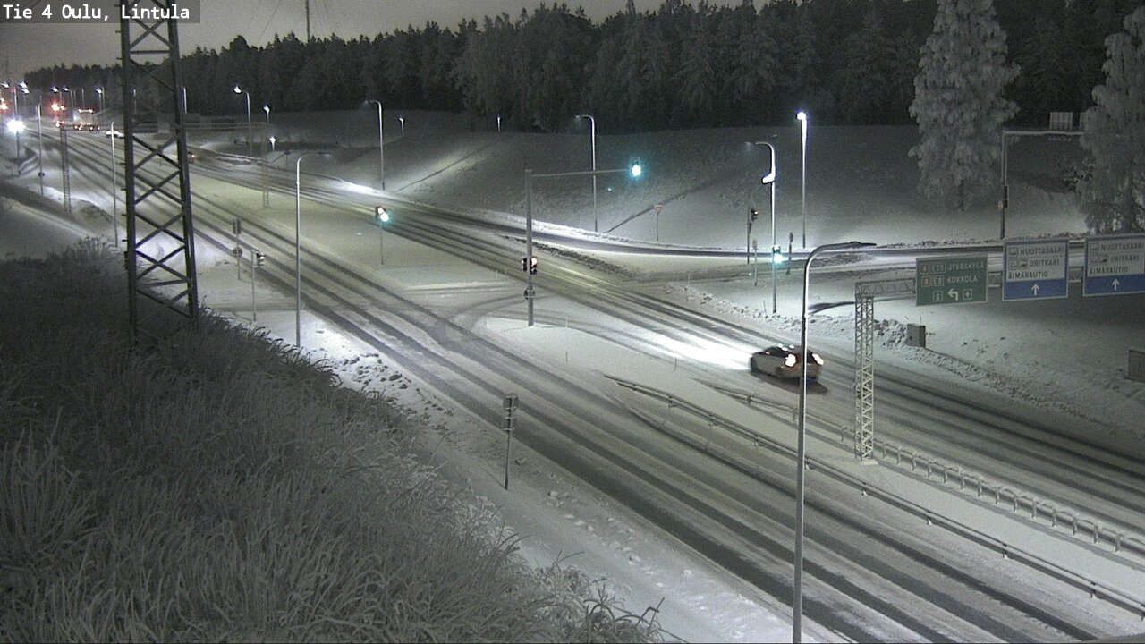 Kelikamerat Kuva Tie 4 Oulu, Lintula, Oulu, Pohjois-Pohjanmaa