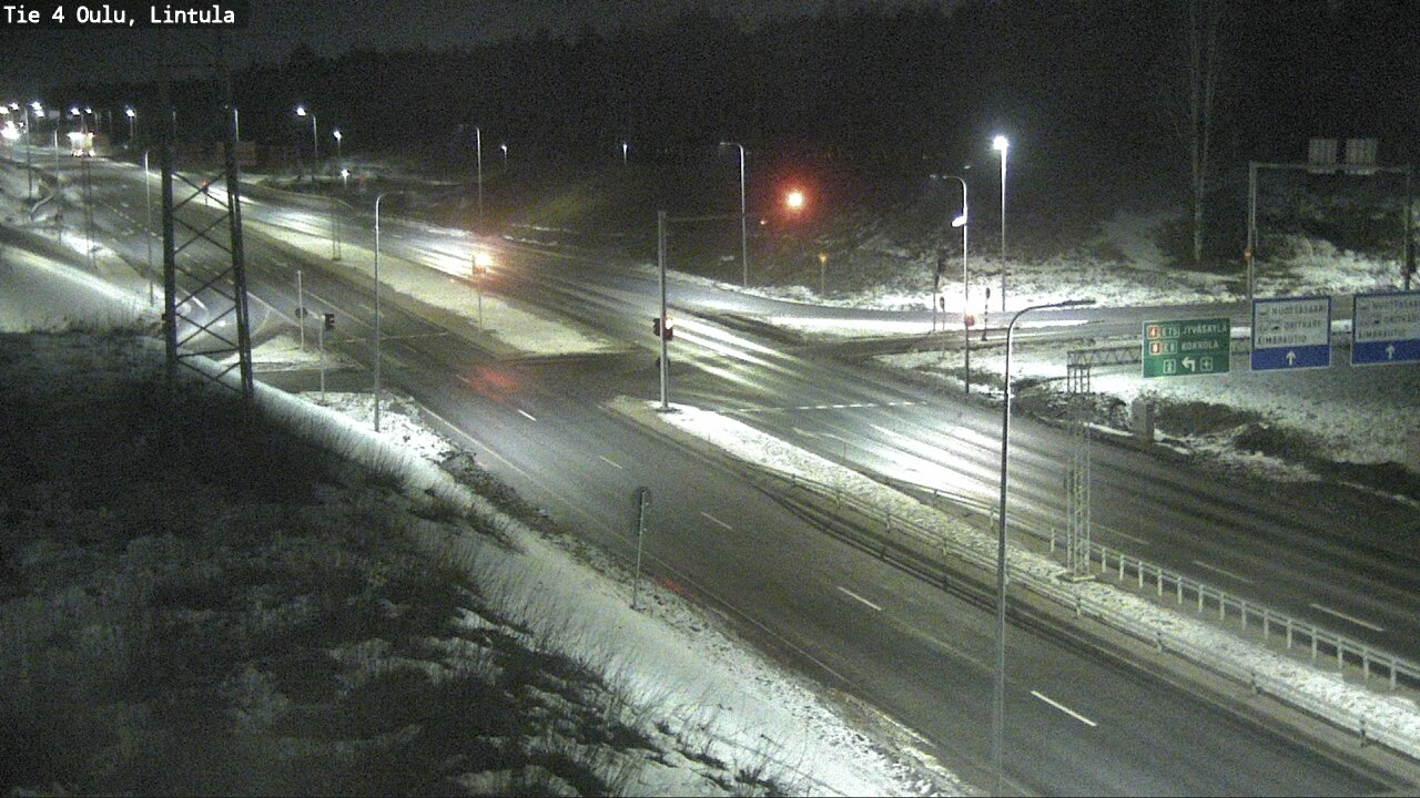 Kelikamerat Kuva Tie 4 Oulu, Lintula, Oulu, Pohjois-Pohjanmaa