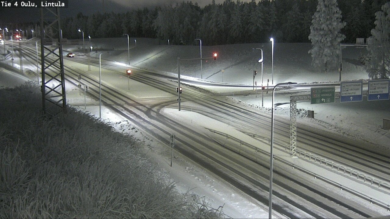 Kelikamerat Kuva Tie 4 Oulu, Lintula, Oulu, Pohjois-Pohjanmaa