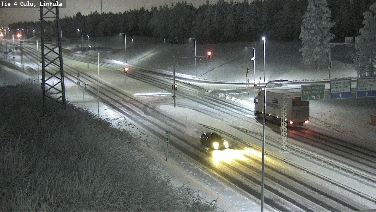 Kelikamerat Kuva Tie 4 Oulu, Lintula, Oulu, Pohjois-Pohjanmaa