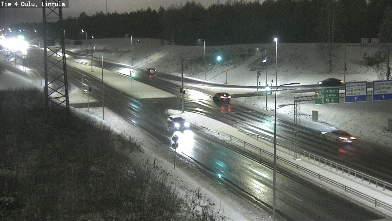 Kelikamerat Kuva Tie 4 Oulu, Lintula, Oulu, Pohjois-Pohjanmaa