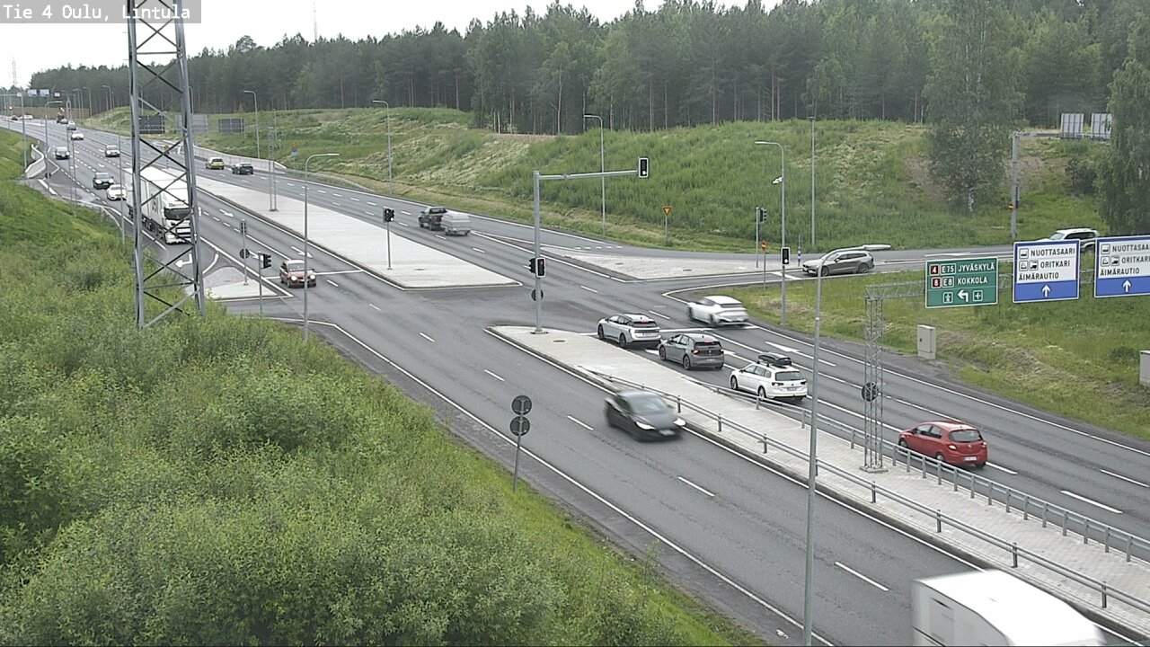 Kelikamerat Kuva Tie 4 Oulu, Lintula, Oulu, Pohjois-Pohjanmaa