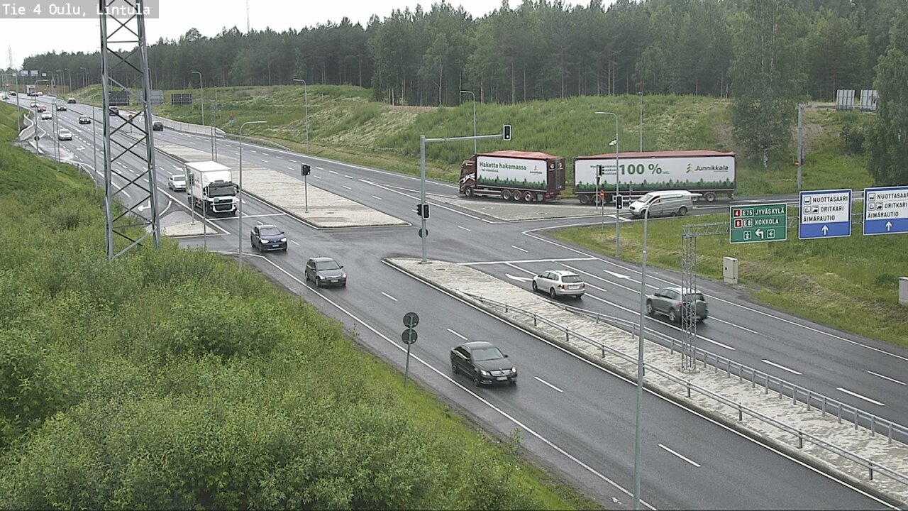 Kelikamerat Kuva Tie 4 Oulu, Lintula, Oulu, Pohjois-Pohjanmaa