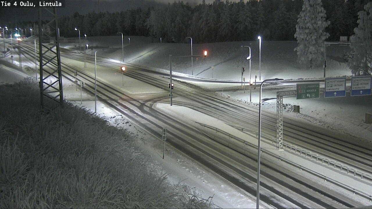 Kelikamerat Kuva Tie 4 Oulu, Lintula, Oulu, Pohjois-Pohjanmaa