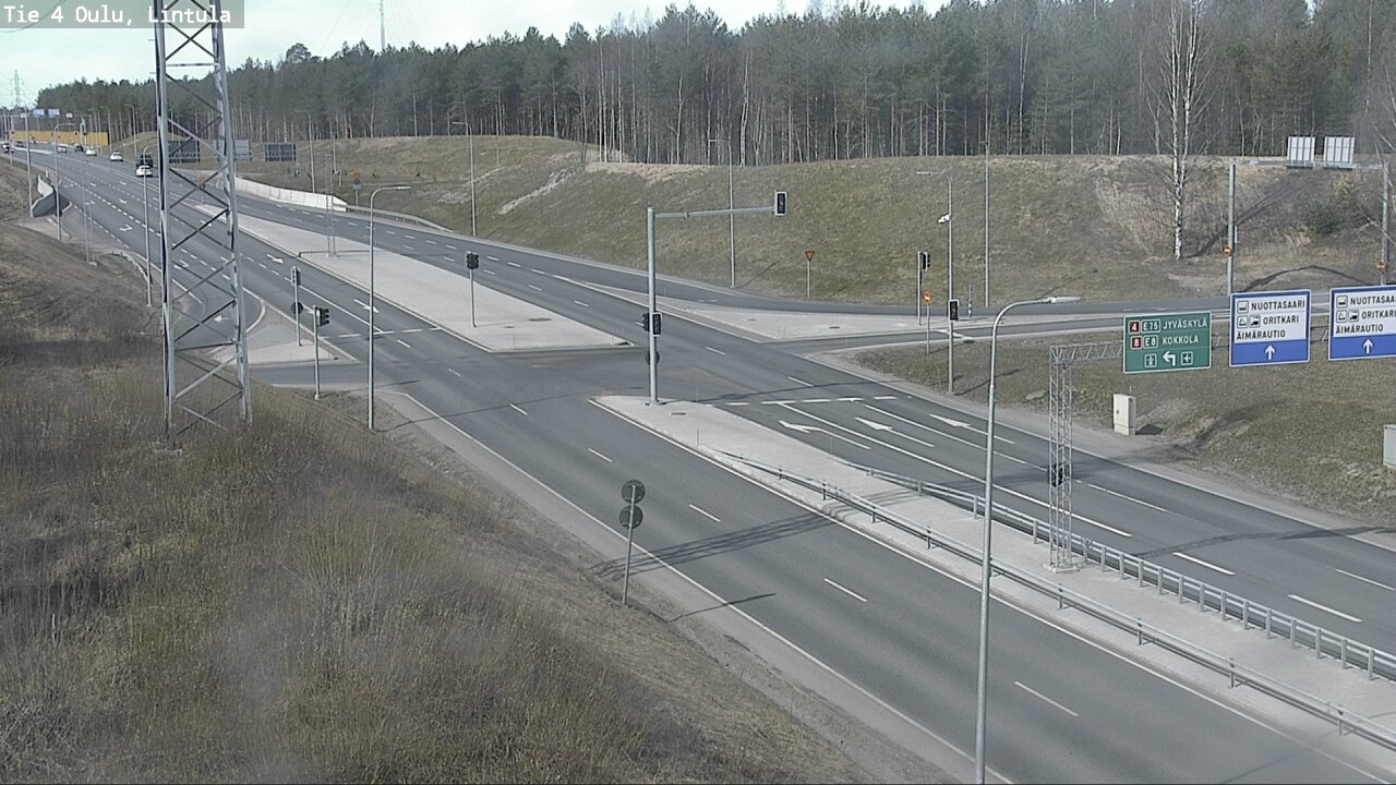Kelikamerat Kuva Tie 4 Oulu, Lintula, Oulu, Pohjois-Pohjanmaa