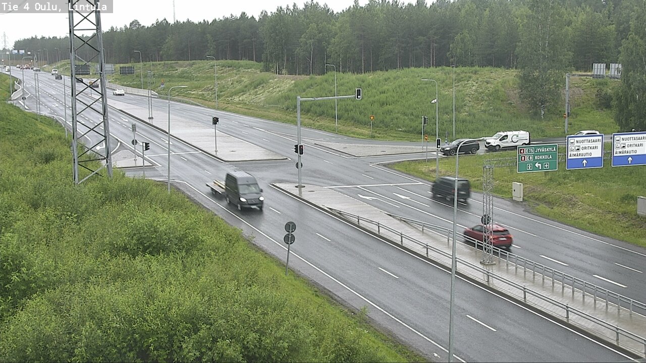 Kelikamerat Kuva Tie 4 Oulu, Lintula, Oulu, Pohjois-Pohjanmaa
