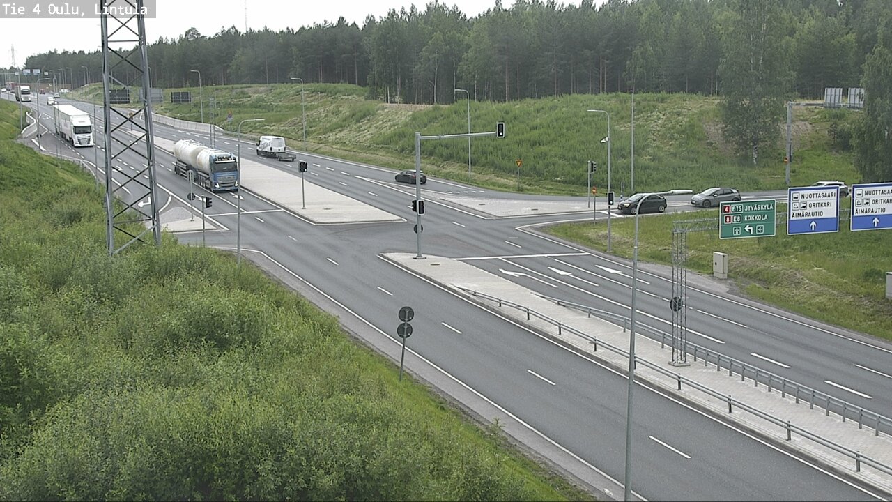 Kelikamerat Kuva Tie 4 Oulu, Lintula, Oulu, Pohjois-Pohjanmaa