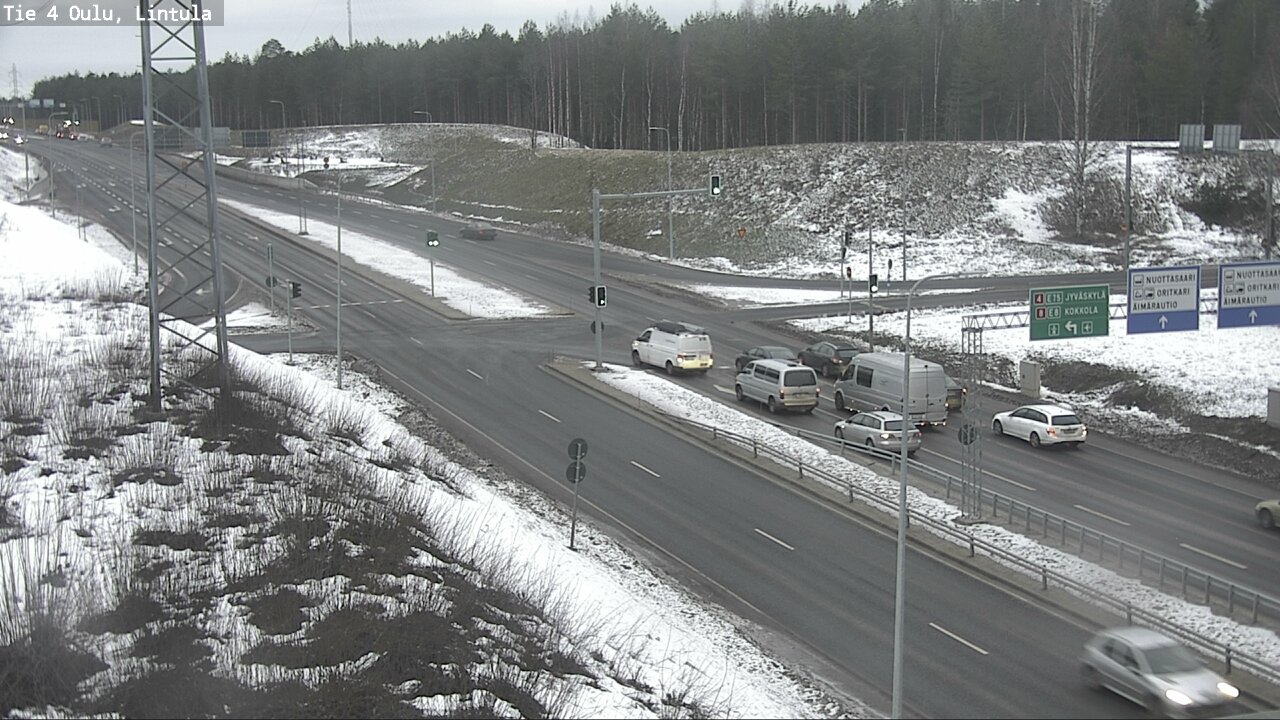 Kelikamerat Kuva Tie 4 Oulu, Lintula, Oulu, Pohjois-Pohjanmaa