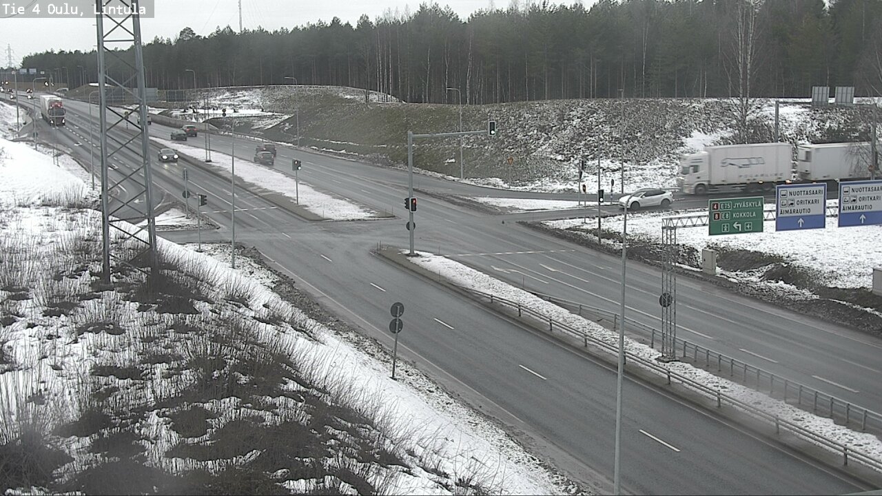 Kelikamerat Kuva Tie 4 Oulu, Lintula, Oulu, Pohjois-Pohjanmaa