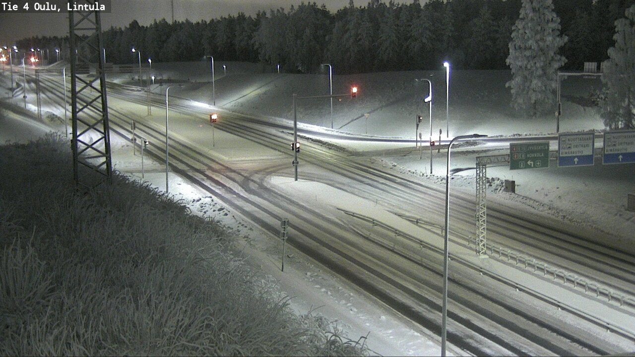 Kelikamerat Kuva Tie 4 Oulu, Lintula, Oulu, Pohjois-Pohjanmaa