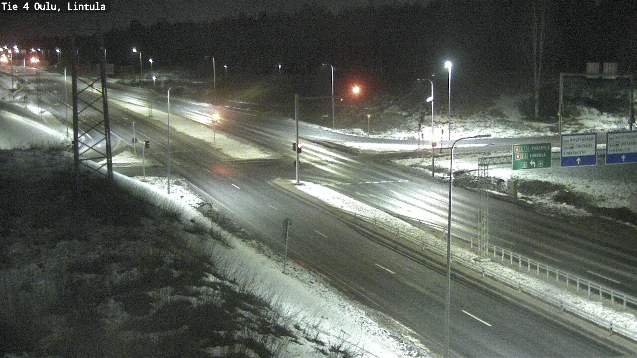 Kelikamerat Kuva Tie 4 Oulu, Lintula, Oulu, Pohjois-Pohjanmaa