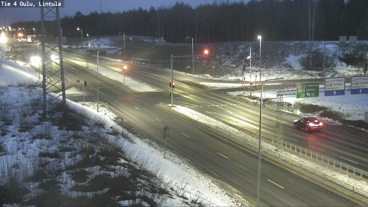 Kelikamerat Kuva Tie 4 Oulu, Lintula, Oulu, Pohjois-Pohjanmaa