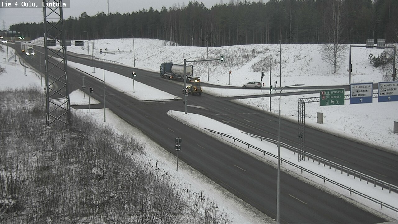 Kelikamerat Kuva Tie 4 Oulu, Lintula, Oulu, Pohjois-Pohjanmaa