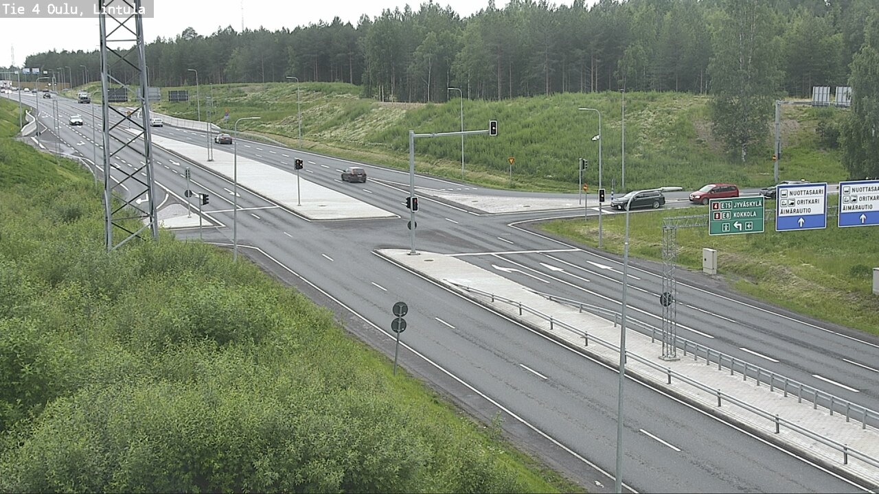 Kelikamerat Kuva Tie 4 Oulu, Lintula, Oulu, Pohjois-Pohjanmaa