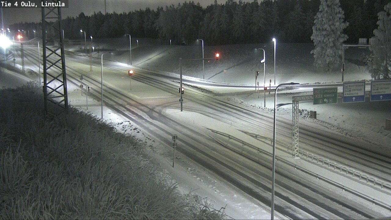 Kelikamerat Kuva Tie 4 Oulu, Lintula, Oulu, Pohjois-Pohjanmaa