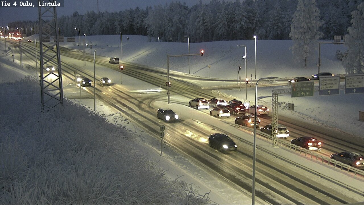 Kelikamerat Kuva Tie 4 Oulu, Lintula, Oulu, Pohjois-Pohjanmaa