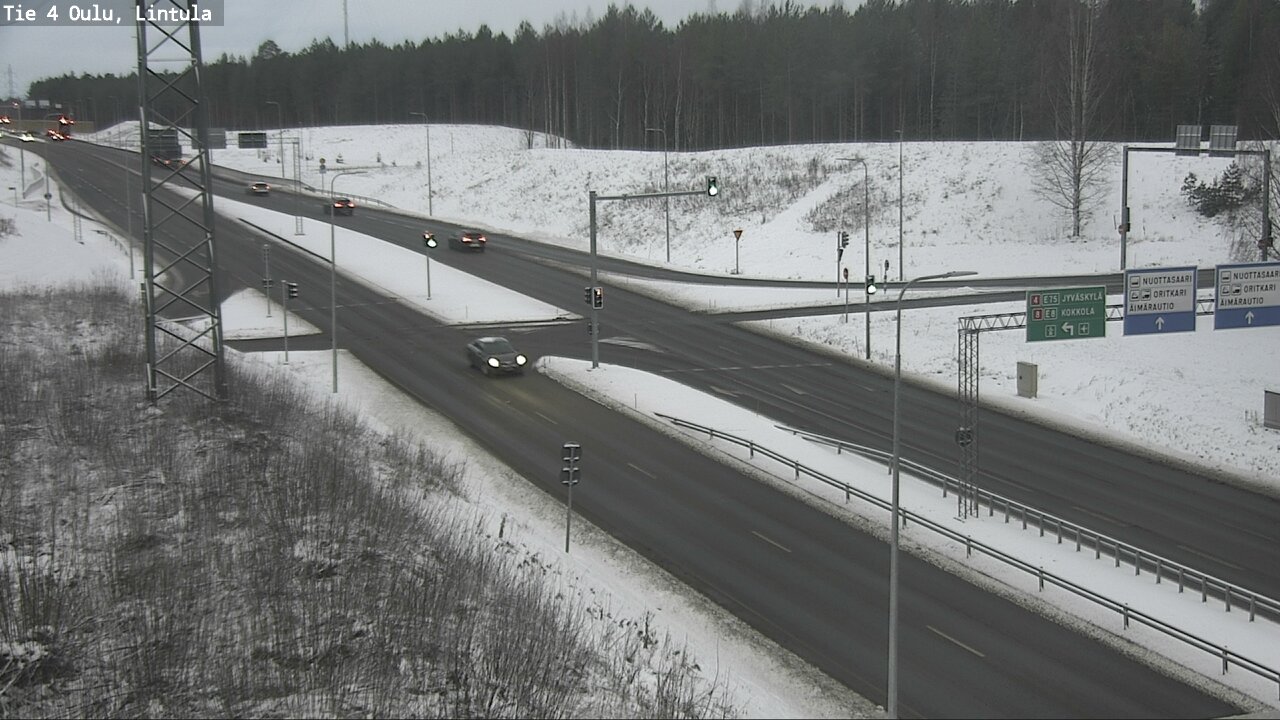 Kelikamerat Kuva Tie 4 Oulu, Lintula, Oulu, Pohjois-Pohjanmaa